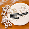 Mature Gingerbread Man & Woman Cookie Cutters