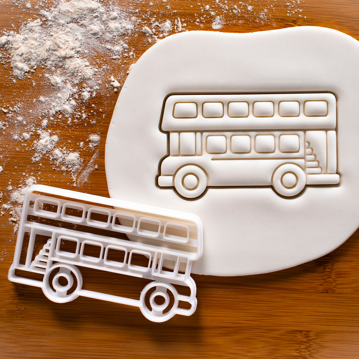 Double-Decker Bus Cookie Cutter