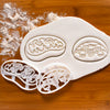 Set of 2 Cookie Cutters: Mitochondria & Chloroplast