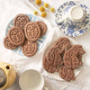 Chocolate baby hedgehog cookies