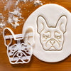 French Bulldog Face cookie cutter