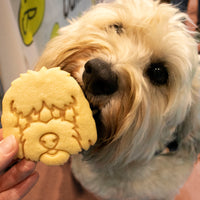 Goldendoodle Face Cookie