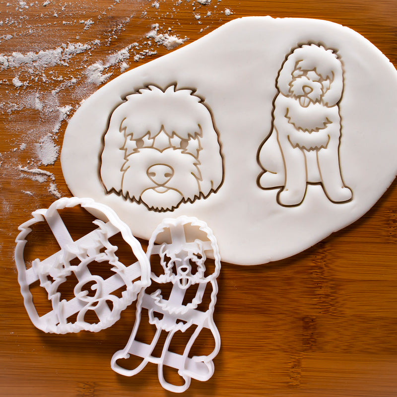 Set of 2 Goldendoodle Cookie Cutters