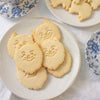 pomeranian dog face cookies
