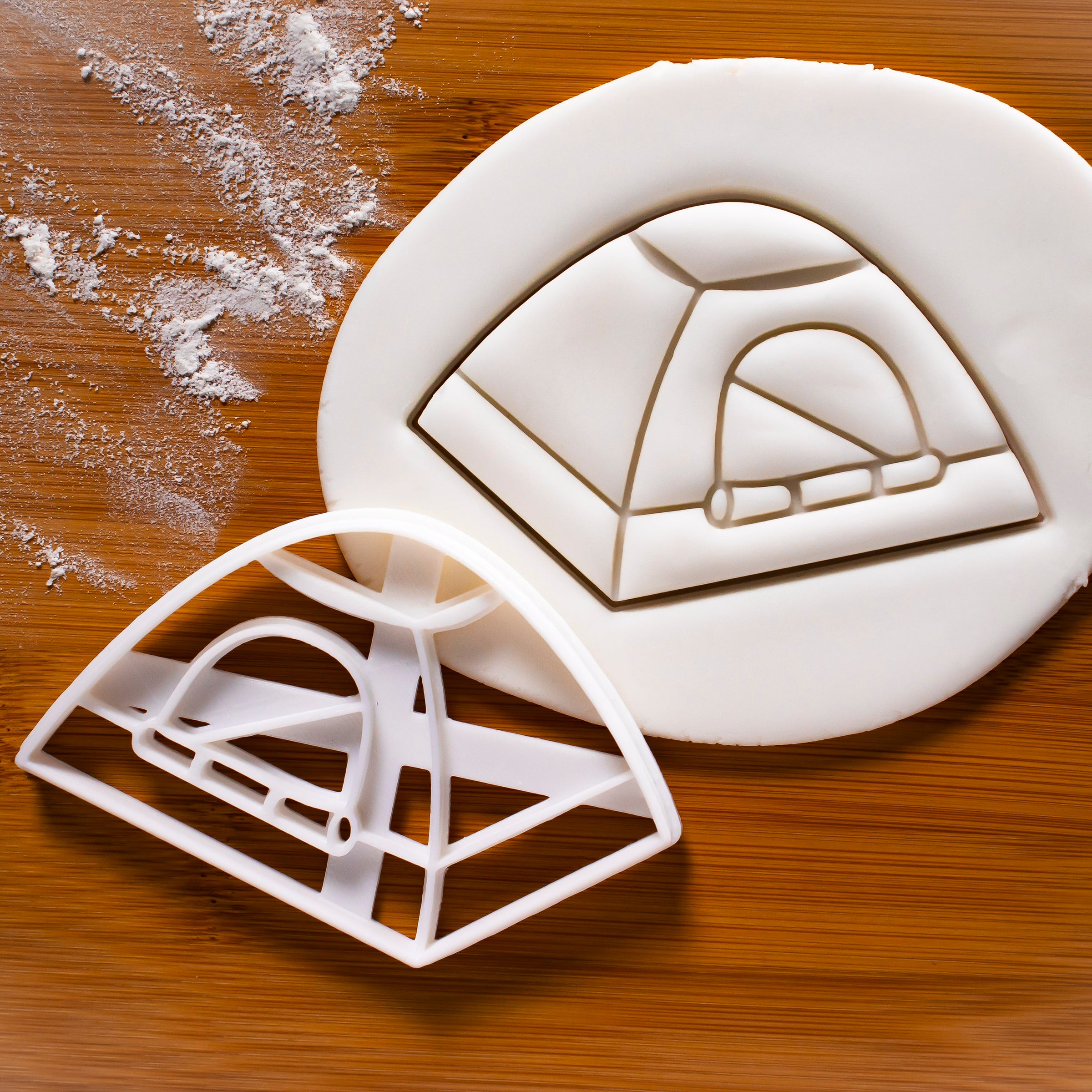 Camping Tent Cookie Cutter