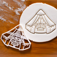 Glamping Tent Cookie Cutter