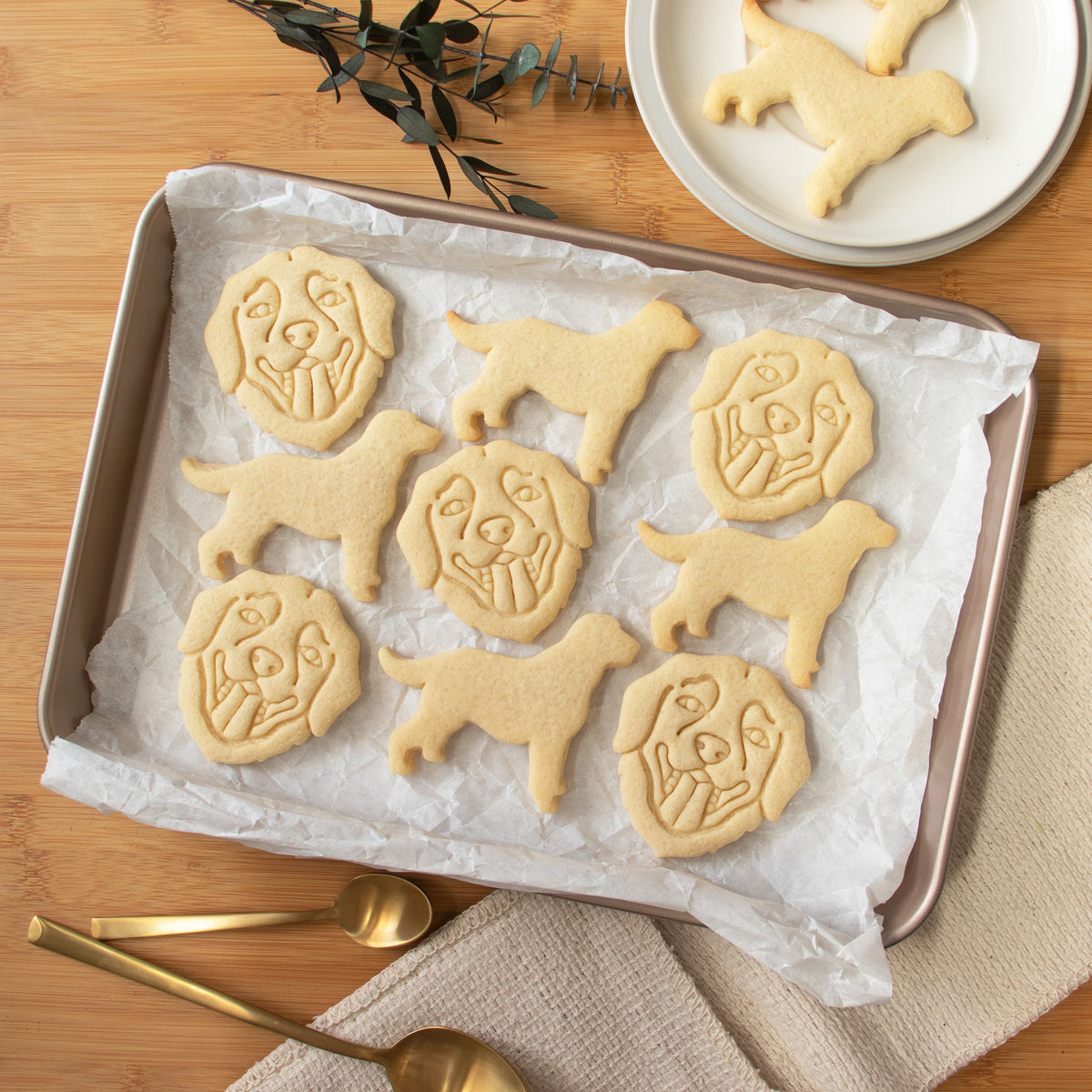 Set of 2 Labrador Retriever Cookies