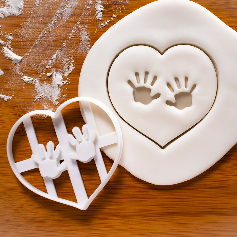 Baby Hand Prints Cookie Cutter