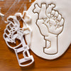 Heart in Zombie Hand Cookie Cutter