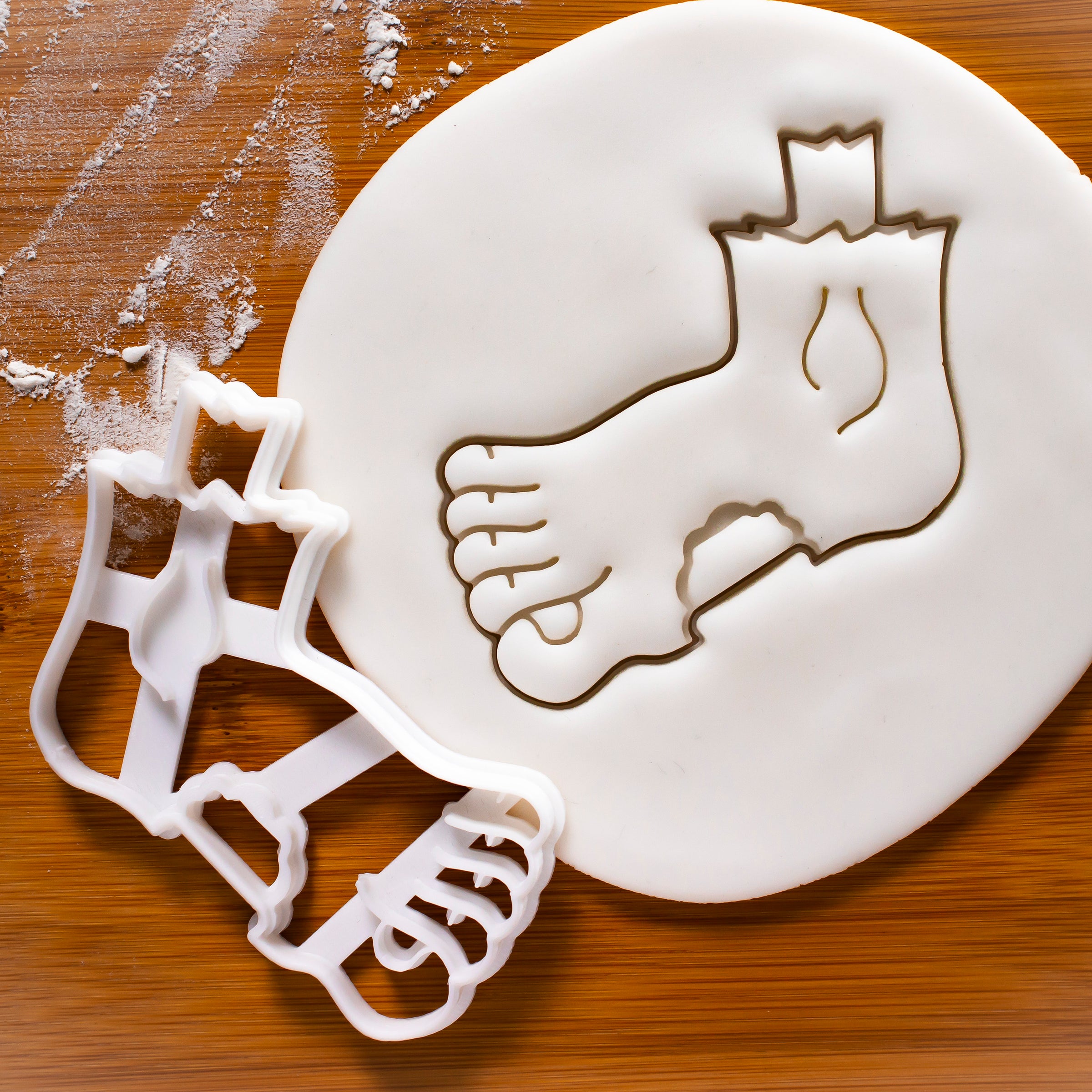 Zombie Foot Cookie Cutter
