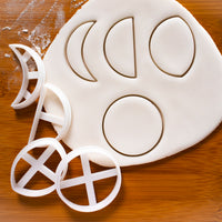 Moon Cycle Cookie Cutters