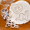 Set of 2 Ferret Cookie Cutters