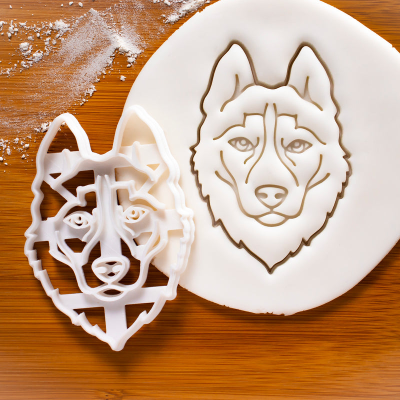 Husky Face Cookie Cutter