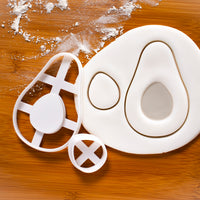 Avocado and Seed Cookie Cutters