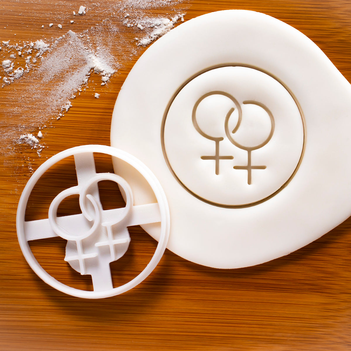 Lesbian Symbol Cookie Cutter