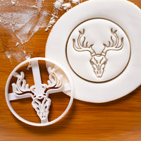 Stag Skull Cookie Cutter