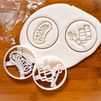Rabies Virus and Vaccine Cookie Cutters