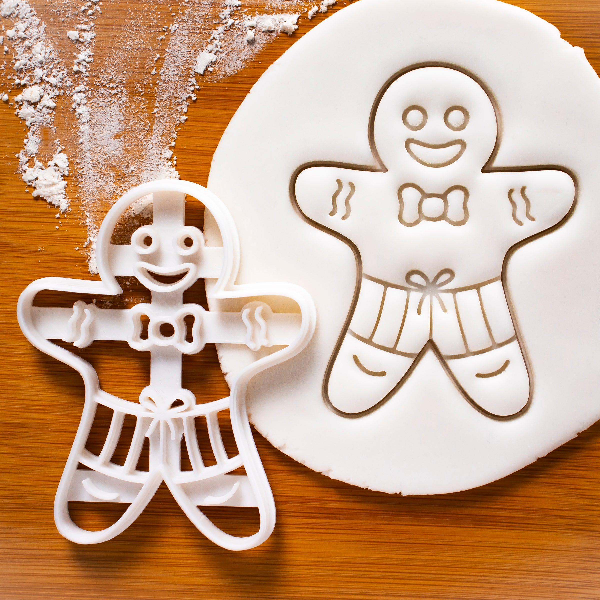 Summer Shorts Gingerbread Man Cookie Cutter