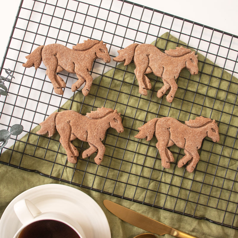 horse running cookies