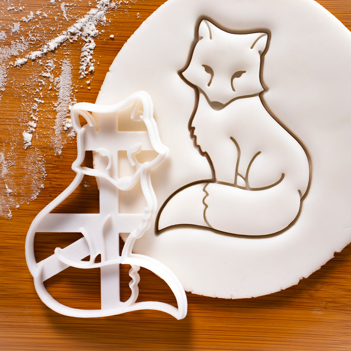 Set of 2 Fox Cookie Cutters – Bakerlogy