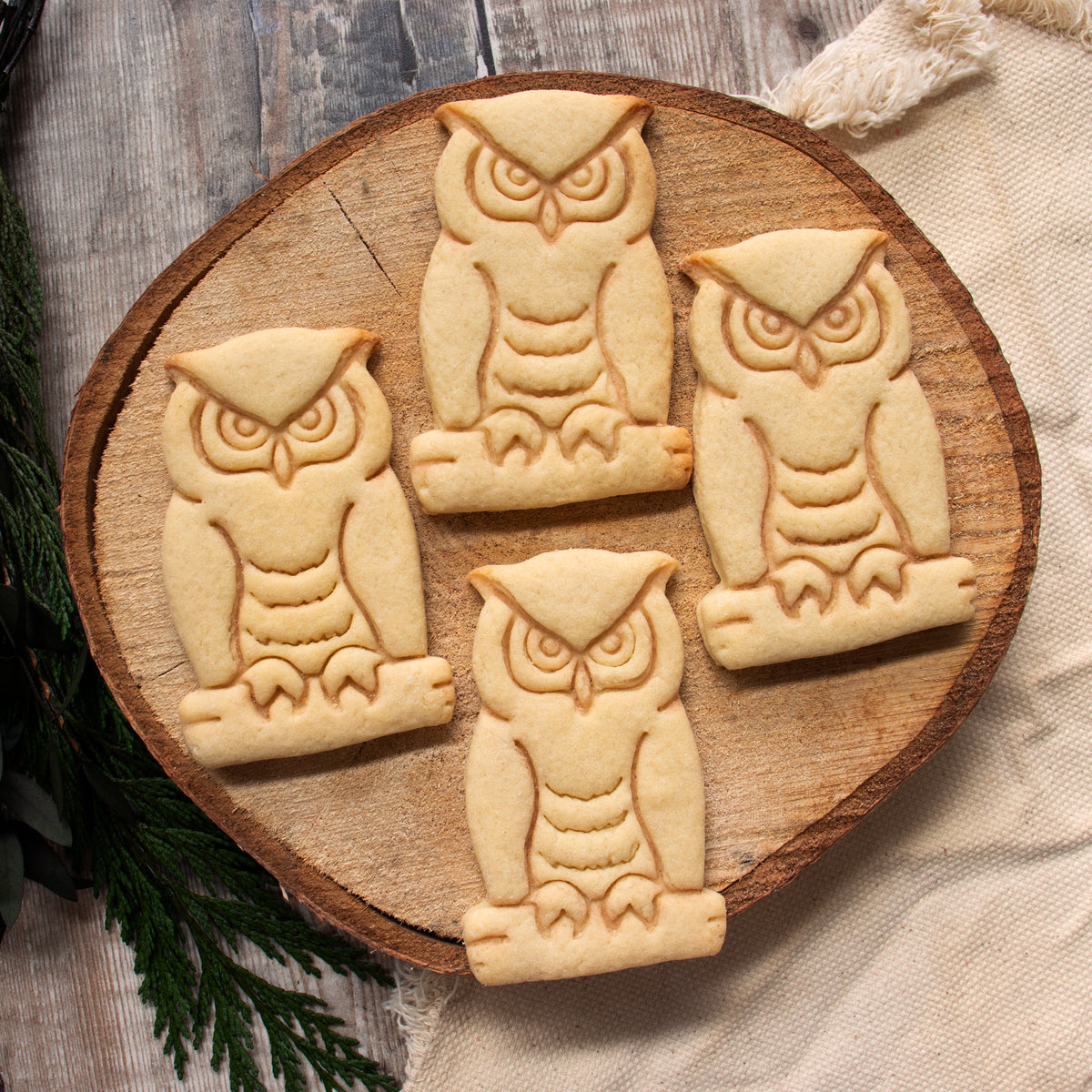 Great Horned Owl Cookies