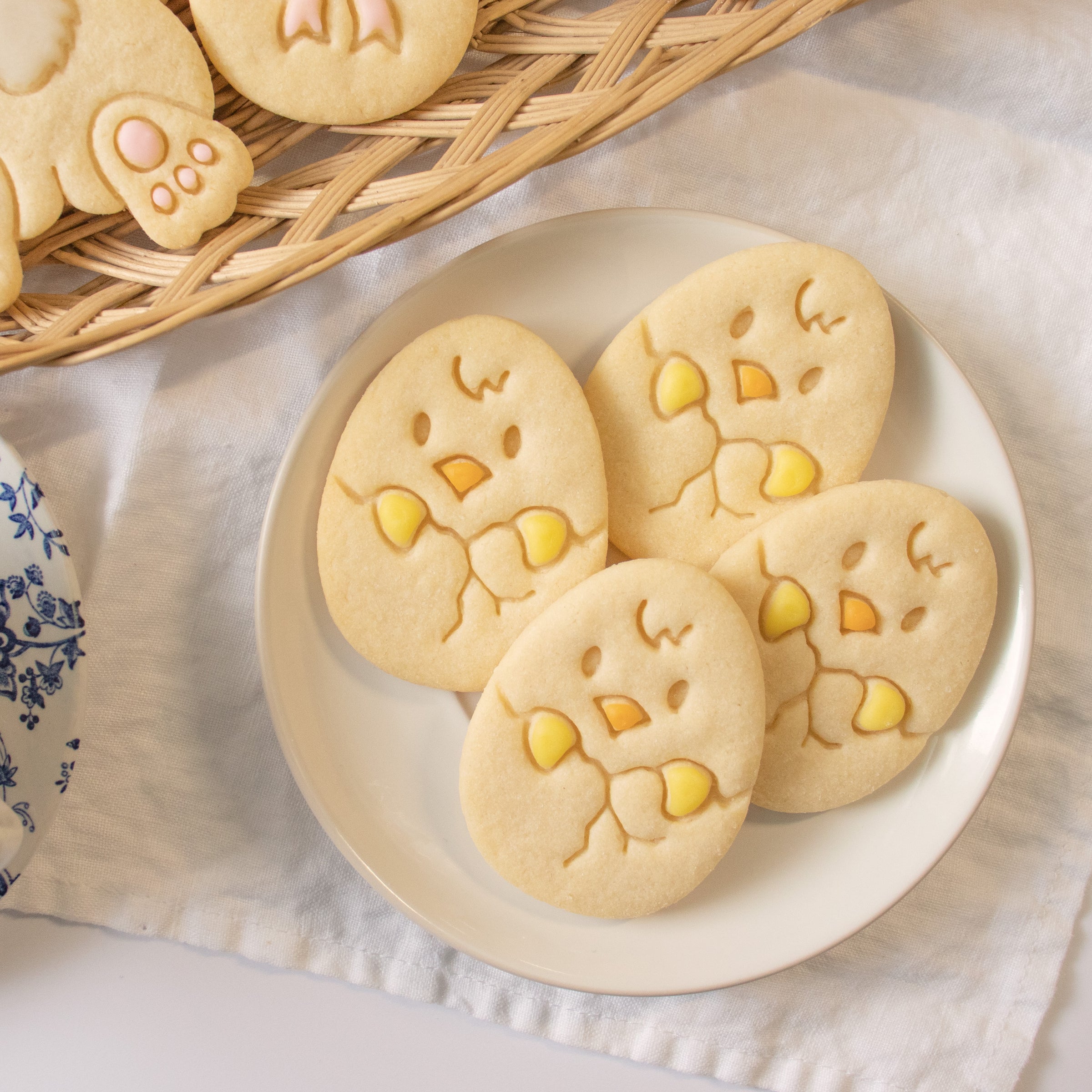  easter chick cookies