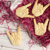 Rock Hand Sign of the Horns Cookies