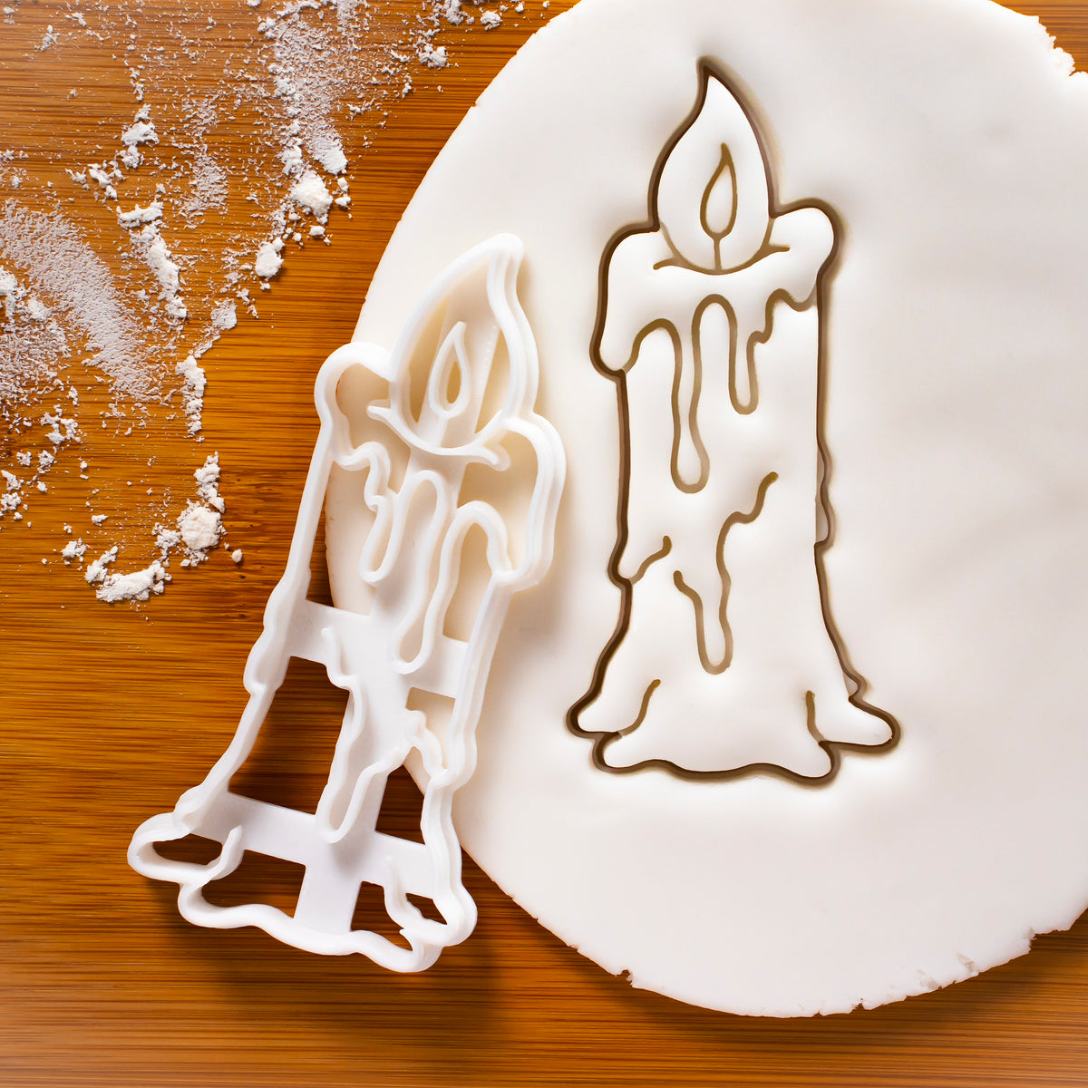 Witch Candle Cookie Cutter