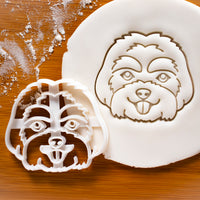 Maltese Face Cookie Cutter