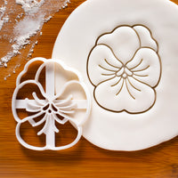 Pansy Flower Cookie Cutter.