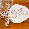 Set of 2 Manatee Cookie Cutters