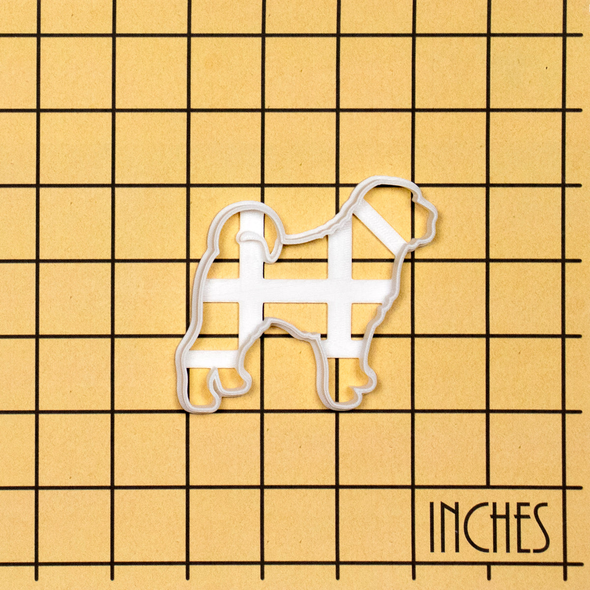 Shar Pei Silhouette cookie cutter