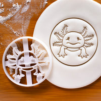 Realistic Axolotl Cookie Cutter