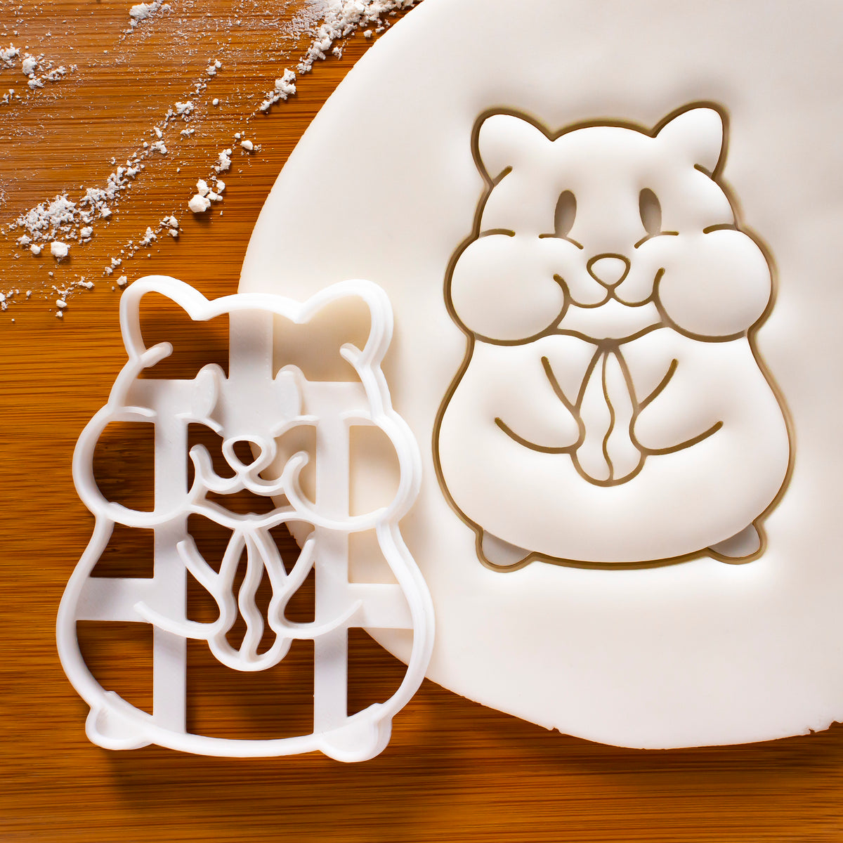Hamster Eating Cookie Cutter