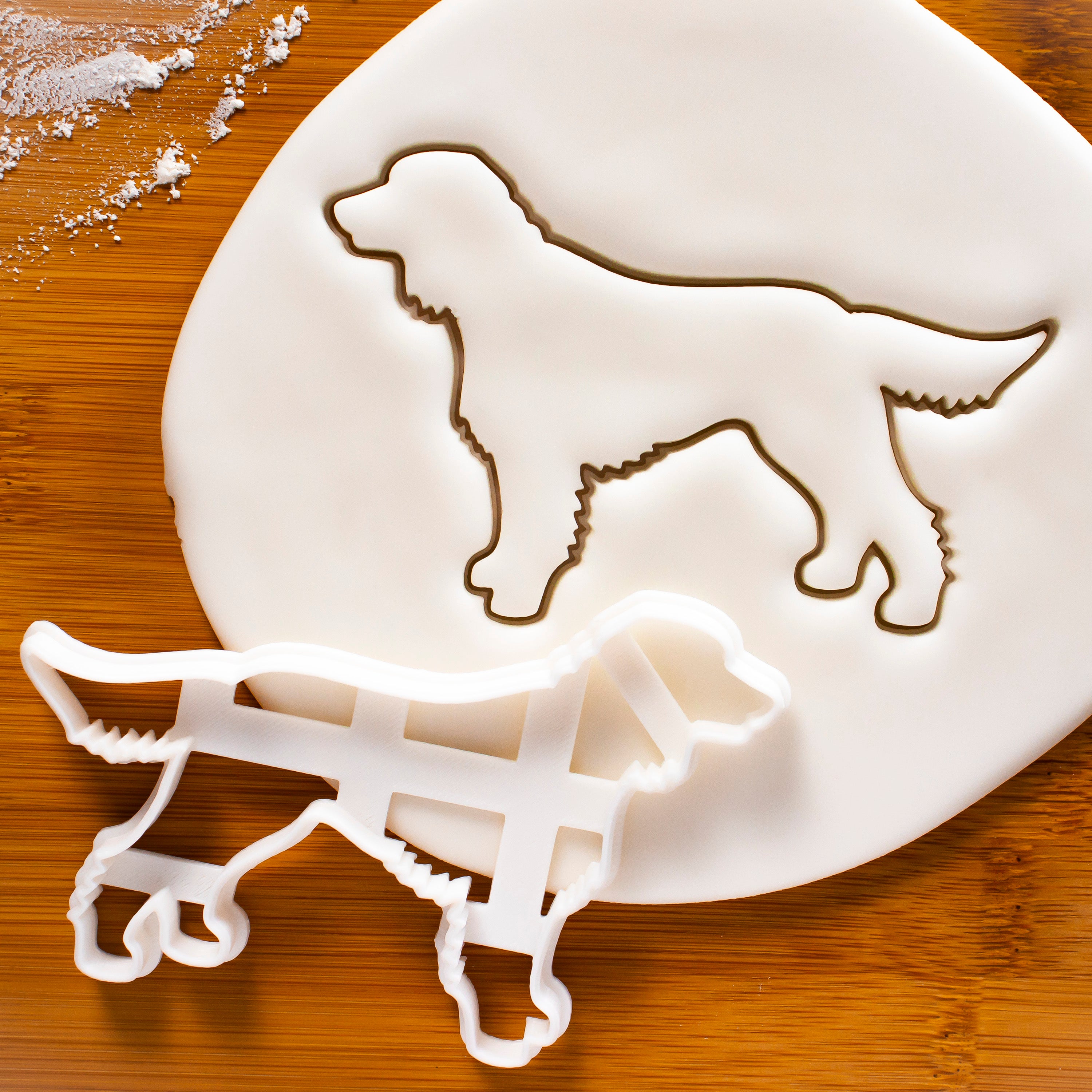 Working Cocker Spaniel Silhouette Cookie Cutter Bakerlogy
