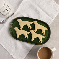 working cocker spaniel silhouette cookies