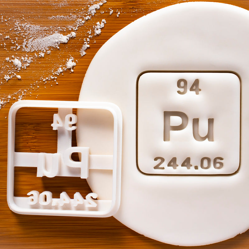 Plutonium Periodic Table Element Cookie Cutter