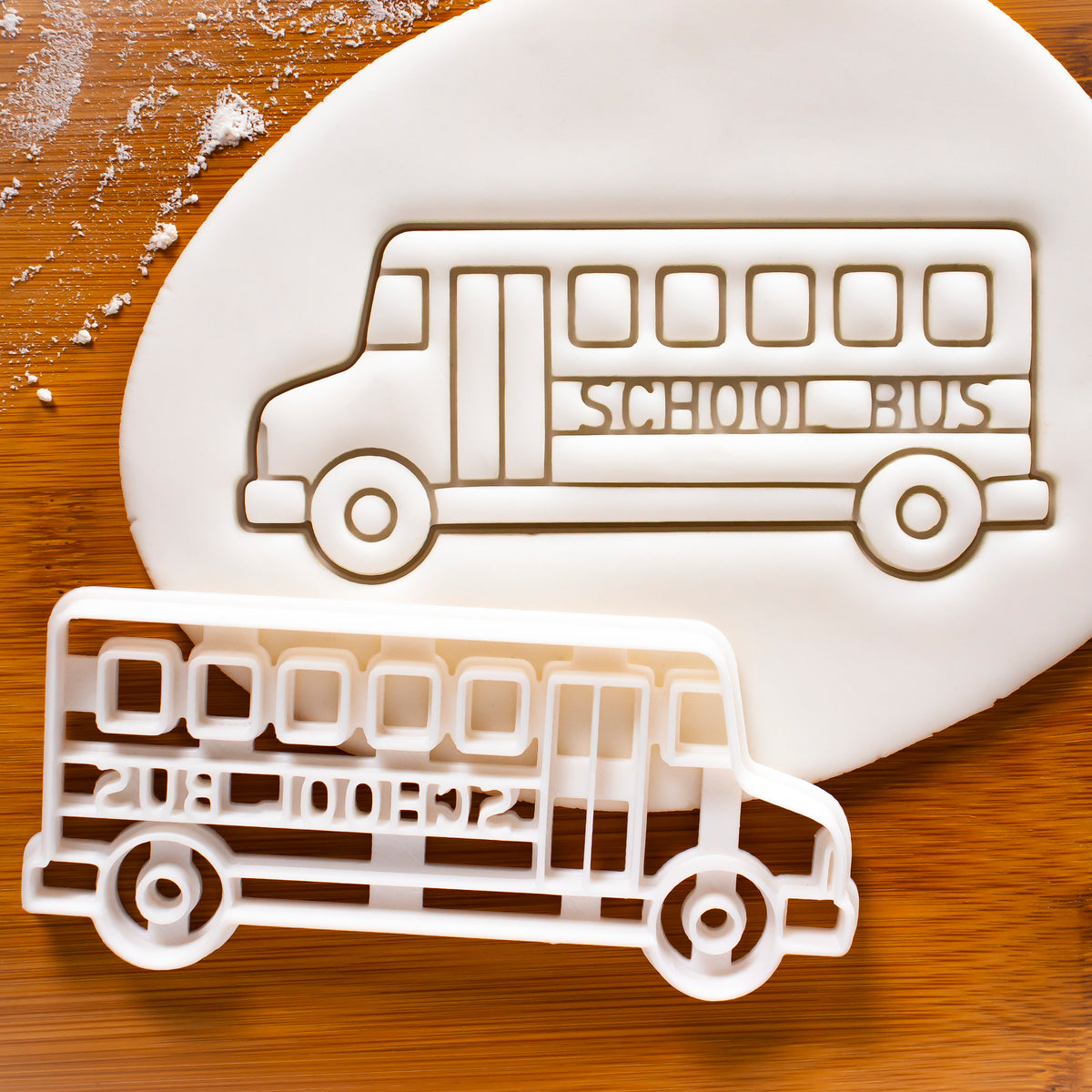 Back to School School Bus Cookie Cutter