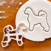 Portuguese Water Dog Silhouette cookie cutter