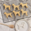 border terrier silhouette cookies