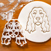 Show Cocker Spaniel Face cookie cutter
