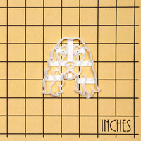 Show Cocker Spaniel Face cookie cutter