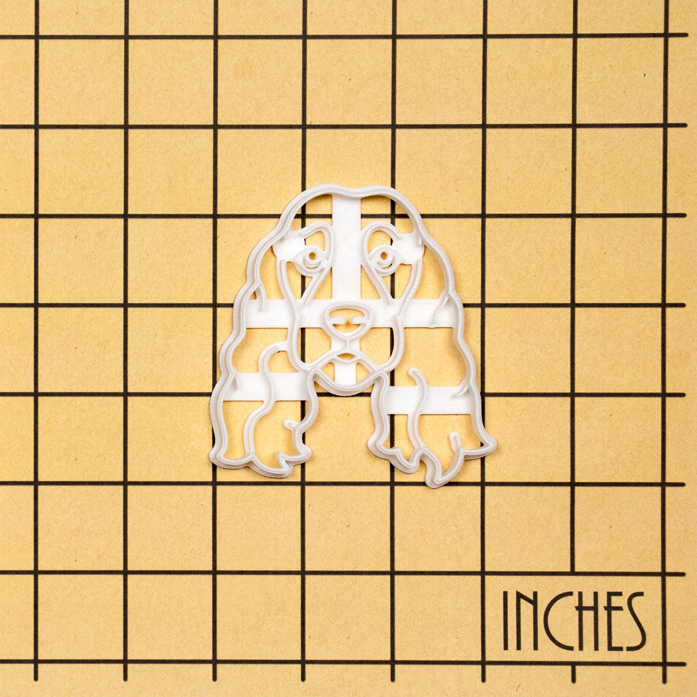 Show Cocker Spaniel Face cookie cutter