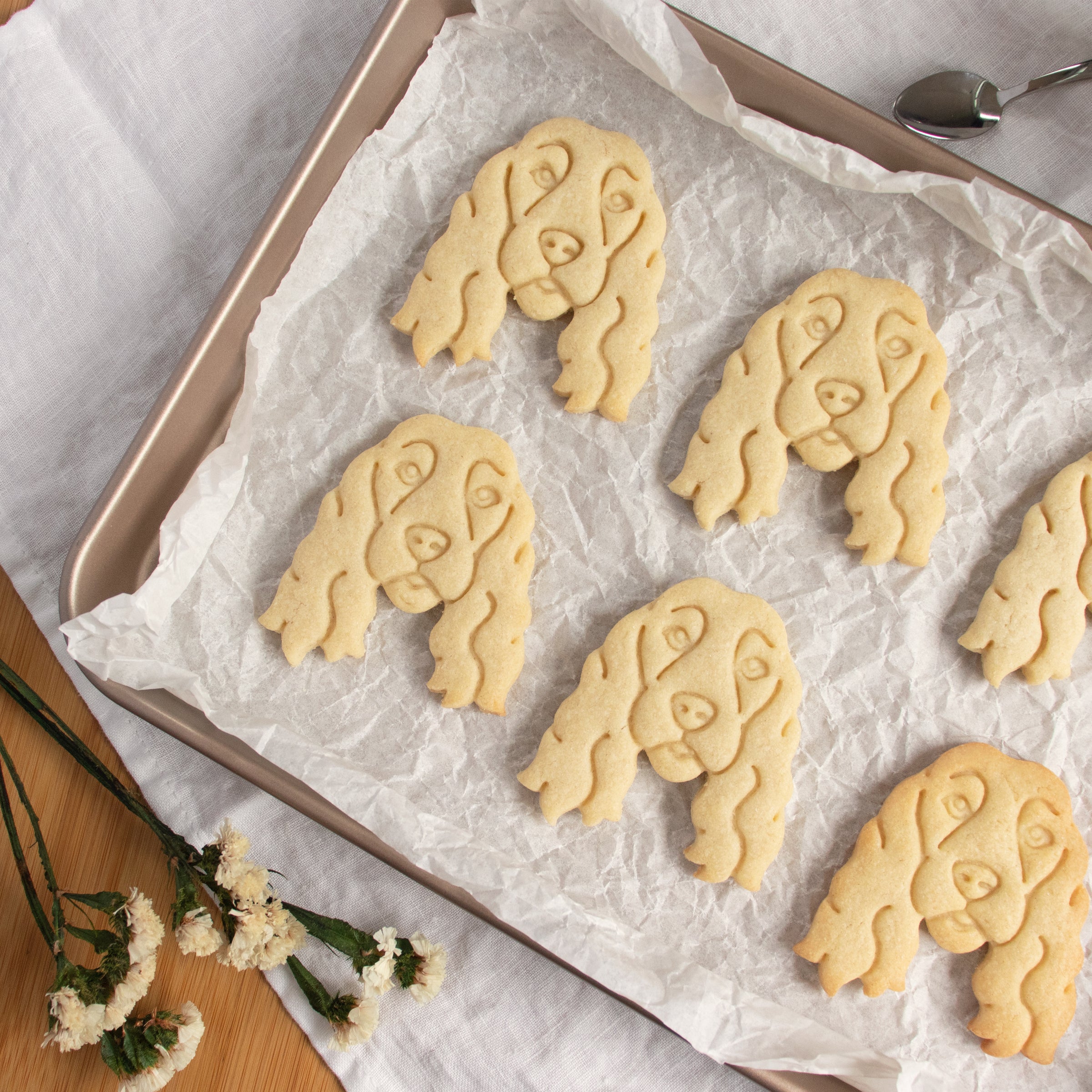 Show Cocker Spaniel Face cookies