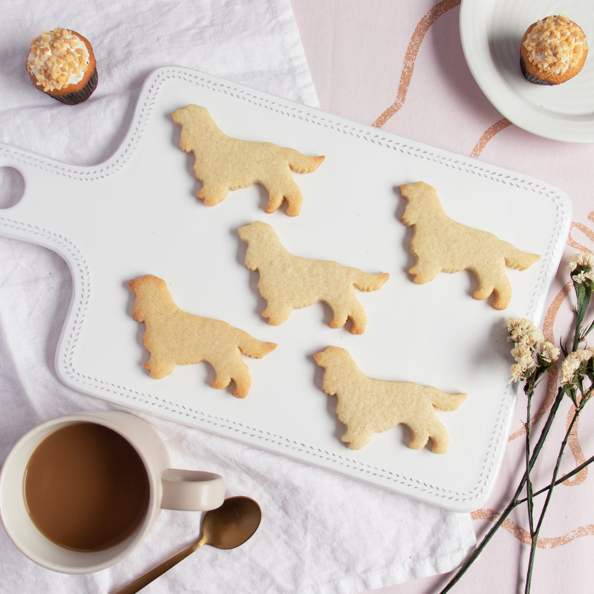 Show Cocker Spaniel Silhouette cookies