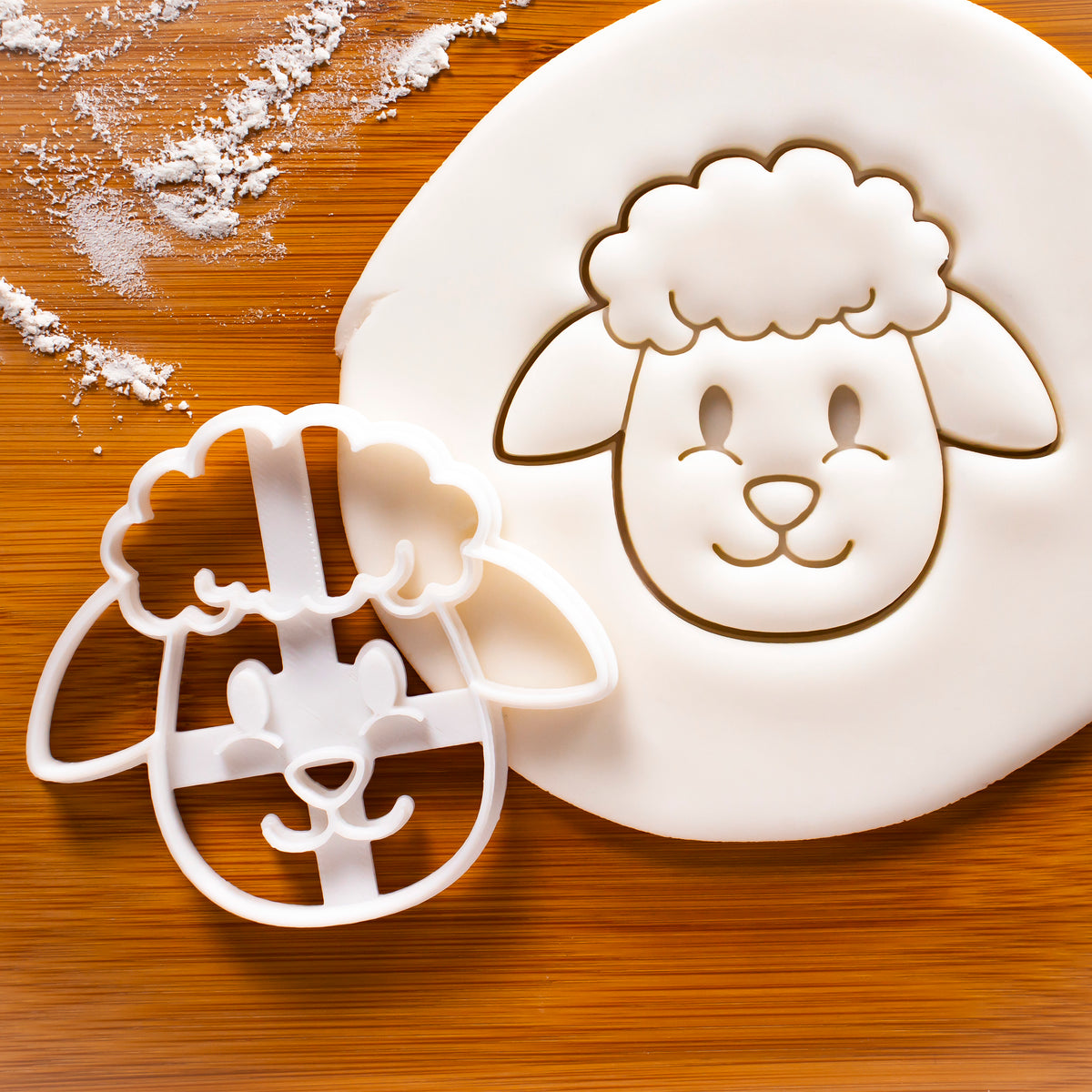 Sheep Face cookie cutter