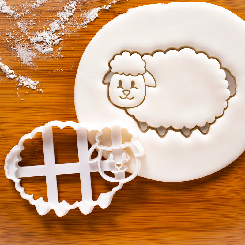 Sheep Body cookie cutter