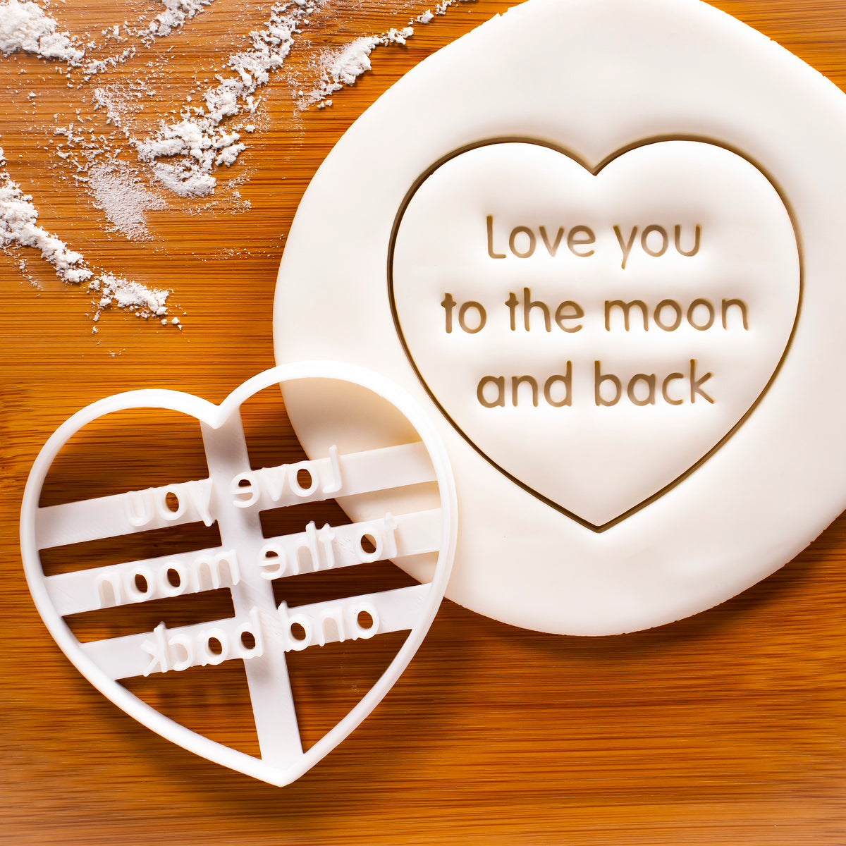 Love You to the Moon and Back cookie cutter