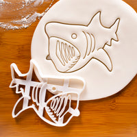Basking shark cookie cutter