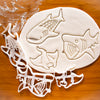 Set of 3 Deep Sea Animals Cookie Cutters - Manta Ray, Whale Shark and Basking Shark